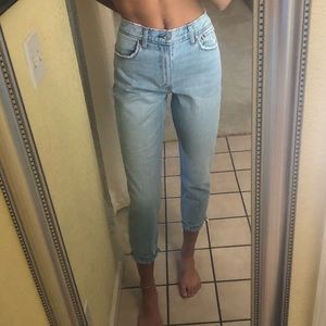 Abercrombie and Fitch High Rise Mom Jean